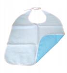 Halcamp Vízhatlan Előke Vízálló Kétrétegű puha 47x55cm Kék (śliniak dla dzieci)