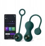 Magic Motion Crystal Duo Smart Kegel Vibrator with Weight Set (40/42 Urocze koronkowe Stringi)