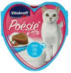 Vitakraft Nedves macskaeledel Vitakraft Cat Poesie Creation lazac spenót 85g