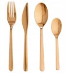 IKEA 24 részes Evőeszköz Szett Ikea Rózsaszín Arany Színben Förnuft (905.819.66)