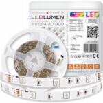 Ledlumen Led szalag 24W 12V DC 150 Smd 5050 5m Rgb színes neon vonal Ledlumen (251090470)