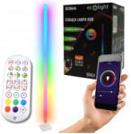 Ecolight Led Álló Padló Lámpa Rgb Zenei Fehér Sarok Távirányító Alkalmazás Tuya (EC20545)