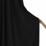 Prestiqua Függöny Nappaliba Sötétítő Karikával 100x470 CM Fekete Blackout (2648)