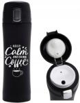  Thermo bögre gravírozott kávé termosz saját tervezésű ajándék (PA0233)