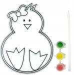 Artmaker Húsvéti Dísz, Festhető, Diy, Ólomüveg Hatású, 1 db (zawieszka wielkanocna do malowania)