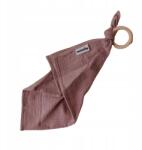  Rágóka Fa Muszlin Pelenka Csecsemőknek Ölelő Len Levendula (1452)