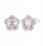 M. Jopek Ezüst Fülbevaló 925-ÖS Ezüstből, Négylevelű Lóhere Mintával, M. jopek