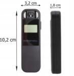 Energy Well Szájszipka nélküli alkoholszonda Professzionális elektronikus LCD józanság teszter (MAT-T-400)