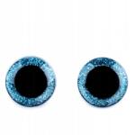 Fabryka Sznurka Kék Szemek bagolyhoz 25mm 2 db. állatfigurákhoz, kézműves termékekhez, Makramé (ocz-sow-25-ni)