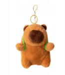  Kapibara plüss kulcstartó - aranyos lalka, kabalafigura és medál (wew323)