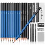 Ragi Rajzoló És Vázlatkészítő Készlet Ceruza És Szén Professzionális Készlet 26IN1 (ZESTAW DO RYSOWANIA I SZKICOWANIA )