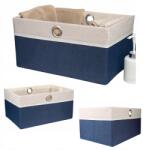  Összecsukható tároló kosár játékok, kozmetikumok tárolására, 35x25x18 cm (310002530)