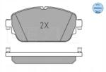 Meyle Mercedes fékbetét első w205 2, 0-2, 2 14- 0252203219 Meyle