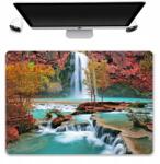  Asztali Alátét Védő Szőnyeg 50x35 Őszi Minták (Podkładka Pod Klawiaturę Na Biurko NAdruki)