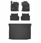 FroGum Gumi autószönyegek és szőnyeg szett Ford Focus I 1998-2004 Hatchback, állítható