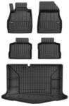 FroGum 3D autószönyegek és padlószőnyeg szett Nissan Micra K14 2016-tól Ferdehátú, visszacsapó szelep nélkül