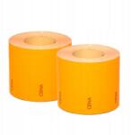 studiocen Nyomtatott címke narancssárga 41x29mm 5 db