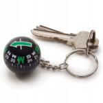  Iránytű Kulcstartó Golyó Medál Kulcstartó Forgatható (BNTRADE_ZA1822)