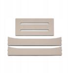  Leander Junior hosszabbító készlet Classic Baby kiságyhoz, Cappuccino (5707770608362)