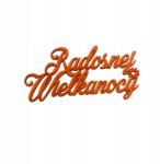 Klepkomania Radosnej Wielkanocy felirat dekoráció (BST446 POMARAŃCZOWY)