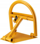 Korbi parkoló zár, összecsukható, 40cm, kulcsos, acél