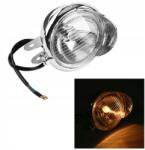  Motorkerékpár Lámpa Fényszóró Első Chopper Króm