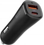Spigen Usb-a autós töltő 18W Usb-c 30W Pd Pps, Spigen Essential EV482 (8809971233156)