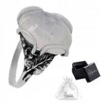 Ulex Premium Ezüst gyűrű, 925-ös finomságú, kézzel készített holdkővel méret 24 (PKK-02-EL/24 kamienie naturalne)