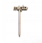 Klepkomania Menta felirat cserépbe szúrható pálcikán, cserepes fűszernövényekhez (XSB178)