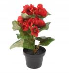 Koopman Művirág cserépben 22x11x11 cm műanyag természetes megjelenés (8720573983198)