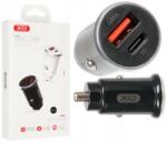 XO Usb-c autós gyorstöltő Usb XO-CC25 Erős szivargyújtó aljzat (GSM101997)