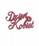 Klepkomania Nőnapi felirat, rózsaszín (BST129 RÓŻOWY)