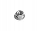 Apar M10-es rozsdamentes A2-es hatlapú anya Din 6923 szabvány szerint, 10 darab (Nakrętka M10 DIN 6923)