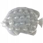 Miximport Gumi szappantartó hal, 12x8 cm, átlátszó (MY-035TS)
