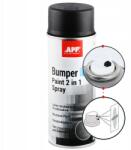 APP Bumper strukturált műanyagfesték Fekete 400 ml
