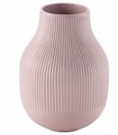 IKEA Kerámia Váza Rózsaszín Barázdált Kőedény 21cm Ikea Gradvis (603.347.03)