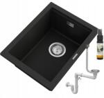 Granitan Gránit Függesztett Mosogató Pultra Szerelhető Túlfolyó Téglalap Alakú TUGA38 (TUGA18227)