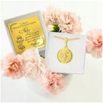Golden Haus Arany Lánc Páncél 585 925 Medál Csoda Medál Fiúnak 50CM (pamiątka pierwszej komunii świętej srebro 925)