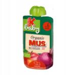 Kubuś organikus mousse 6m+ alma cékla 100g