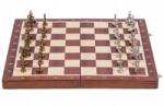 Square Warszawskie Wenge Metal fa sakk készlet, fából