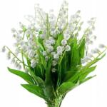 Griny Mesterséges gyöngyvirágok- Mesterséges virágok Csokor dekoráció, mint élő (Griny)