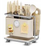 Bedee Konyhai Rendszerező Késekhez És Deszkákhoz Acél Univerzális Állvány (Uchwyt na narzędzia)