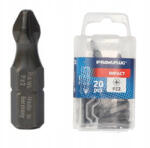 Rawlplug Pozidriv PZ2 25mm-es ütő bitek Rawlplug 20 db-os készlet (RT-IBIT-PZ2/25)