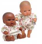  Kombiné, málnaszín, muszlin babaruha Miniland 21 cm-es babához (MIN21_0099)