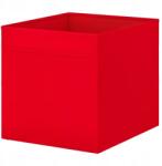 IKEA Doboz Tároló Kallax Polchoz Piros 33x38x33cm Ikea Drona (402.493.53)