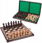 Square Gladiator faragott fa sakk készlet 60 x 60 cm-es sakktábla