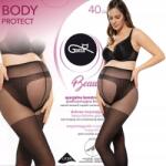 Gatta Kismama Harisnyanadrág Gatta 40 Den Body Protect Fekete Kompressziós Panel 2 S (C100-2(S))