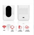 JS Wifi-s Lehallgató Készülék Élő Közvetítéssel, Hangfelvétel Sd Kártyára, Sim Kártya Nélkül, Fehér (AR07)