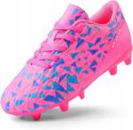  Dream Pairs Futballcipő Parafa Pántos Műanyag Pálya Rózsaszín Kids 38-AS (HZ19003K-E FUCHSIA)