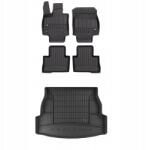 FroGum 3D gumiszőnyeg szett autószönyegek és Toyota RAV4 V szőnyeg 2019-től felső csomagtér padló